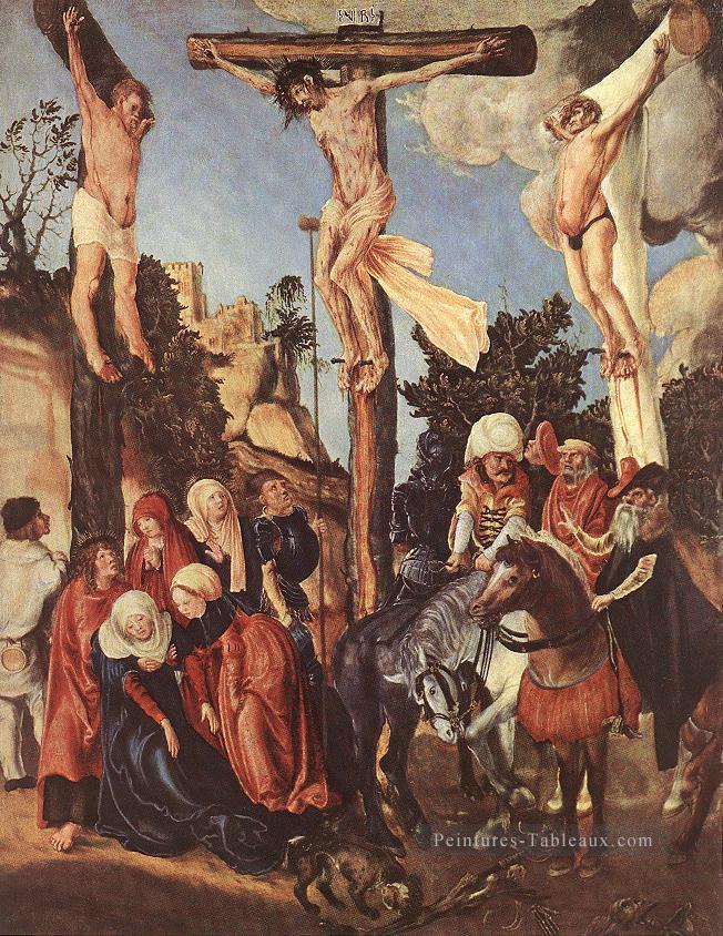 La Crucifixion Lucas Cranach l’Ancien Peintures à l'huile